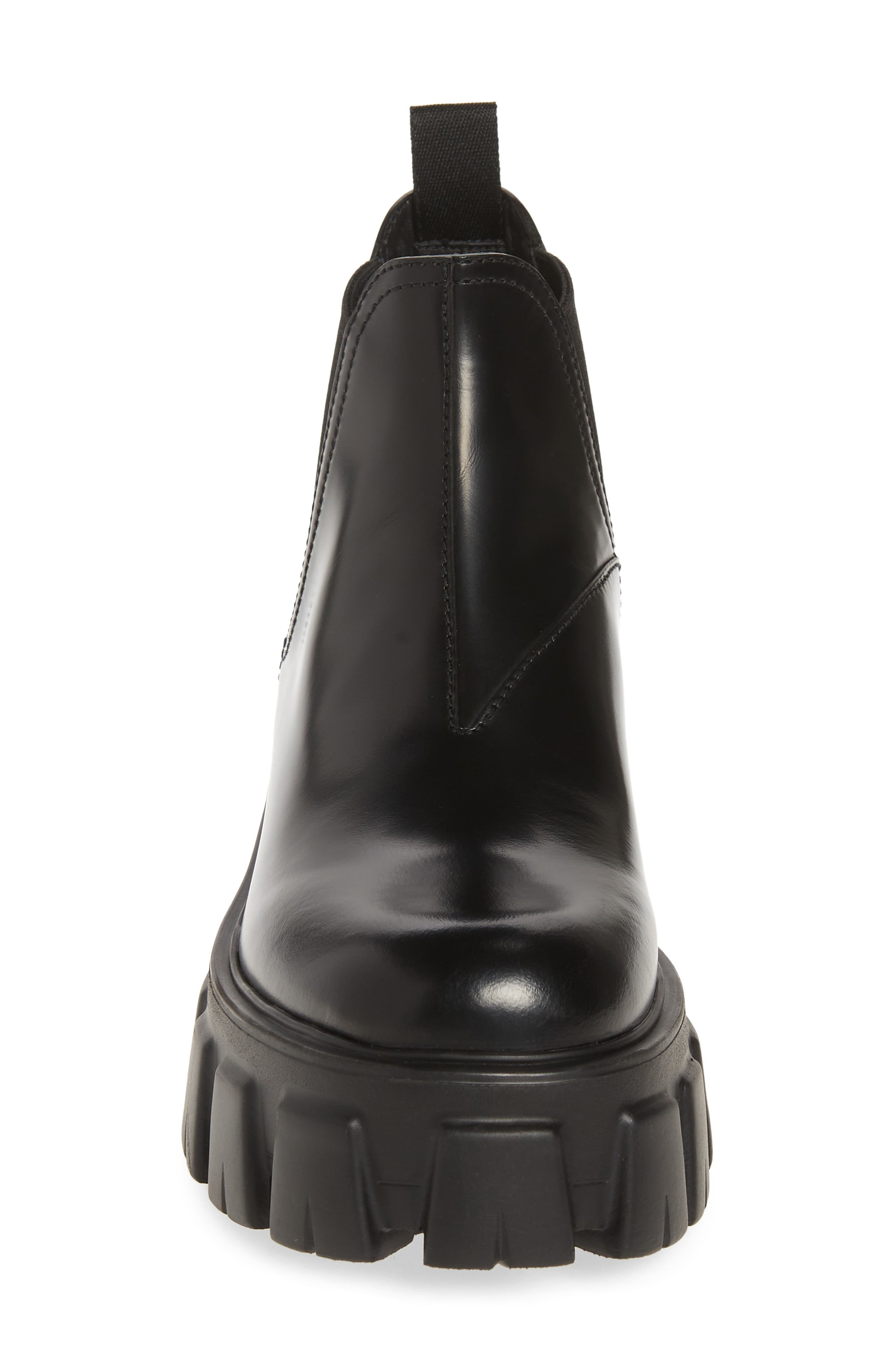 Monolith Lug Sole Chelsea Boot, Alternate, color, NERO