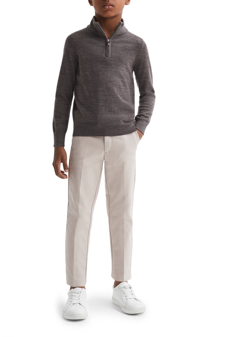 Kids' Eastbury Stretch Cotton Pants, Alternate, color, STONE