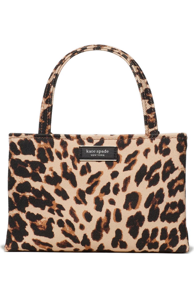 Kate Spade New York mini sam icon canvas crossbody, Main, color,