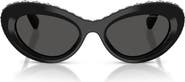 Swarovski 51mm Cat Eye Sunglasses