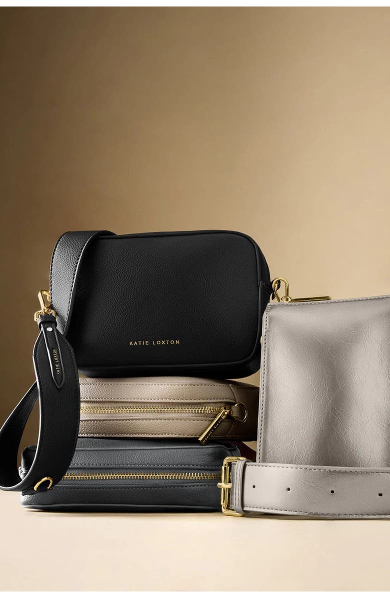 Katie Loxton Avery Small Crossbody Bag in Black, Alternate, color, Black