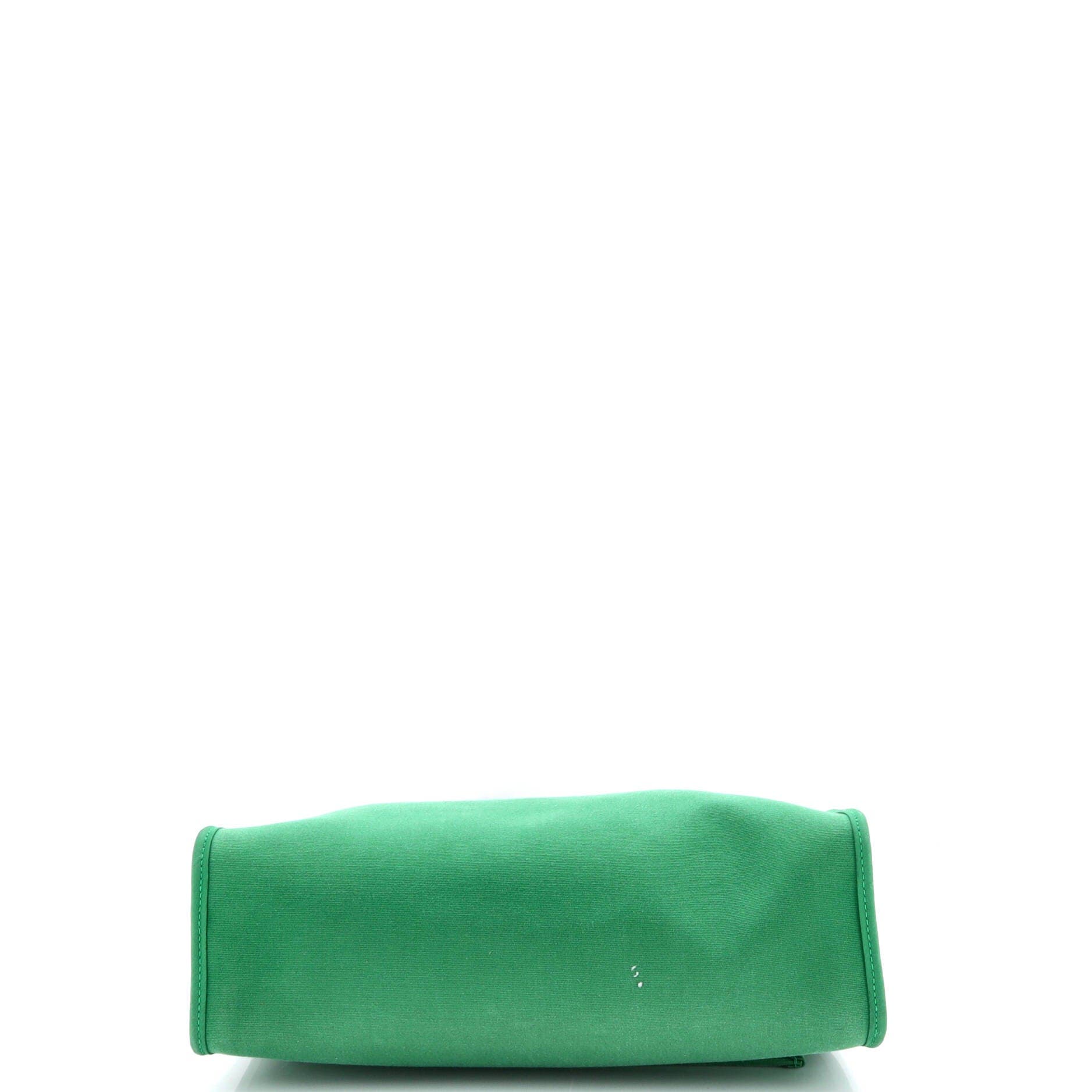 Pre-Owned Hermes Herbag Zip Leather and Toile 31, Alternate, color, 