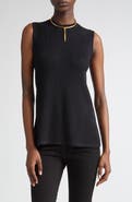 TOM FORD Sleeveless Rib Mini Sweater Dress