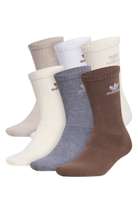 Trefoil 6-Pack Crew Socks