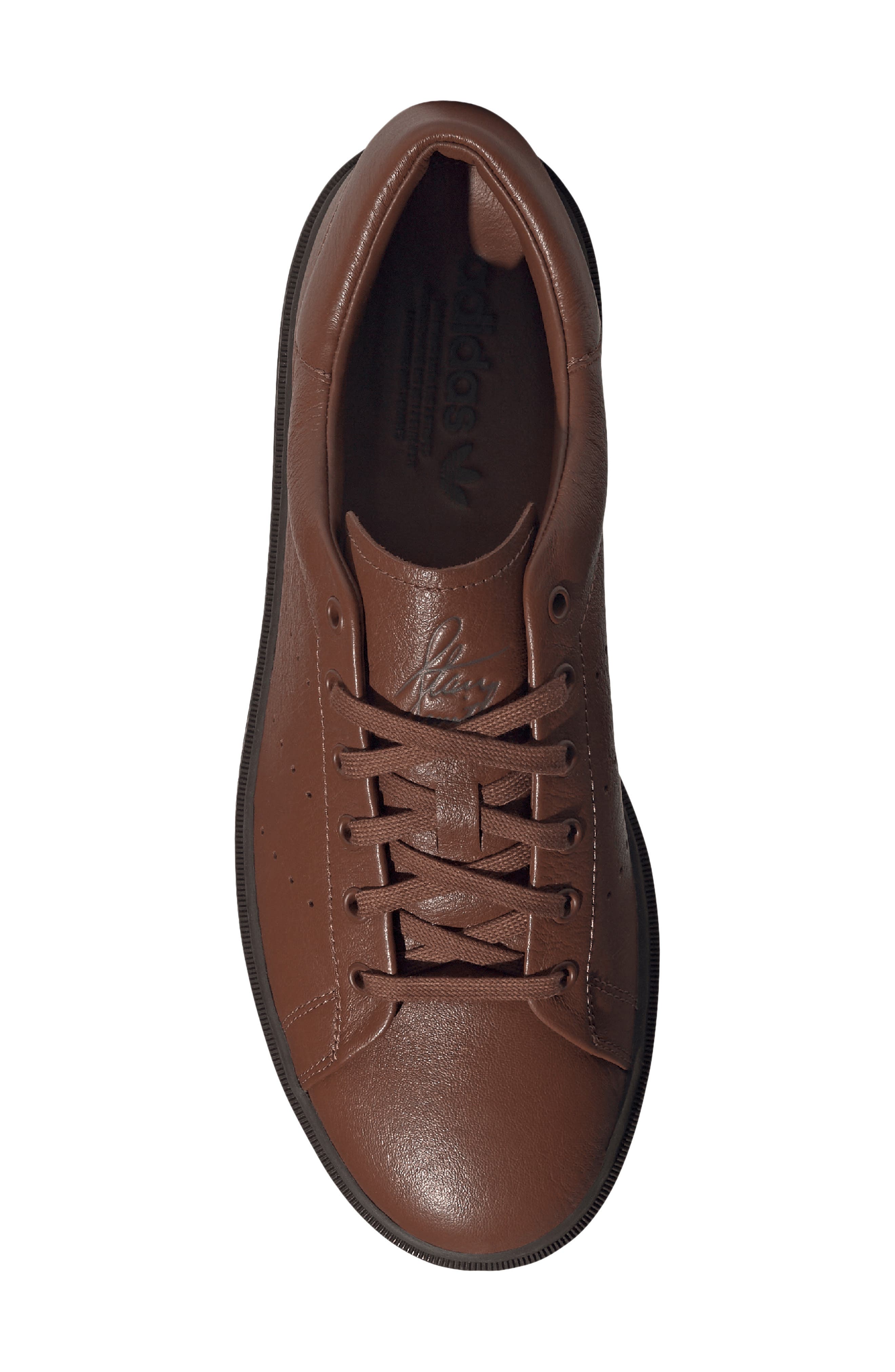 Gender Inclusive Stan Smith Freizeit Sneaker, Alternate, color, REDWOOD/ REDWOOD/ DARK BROWN
