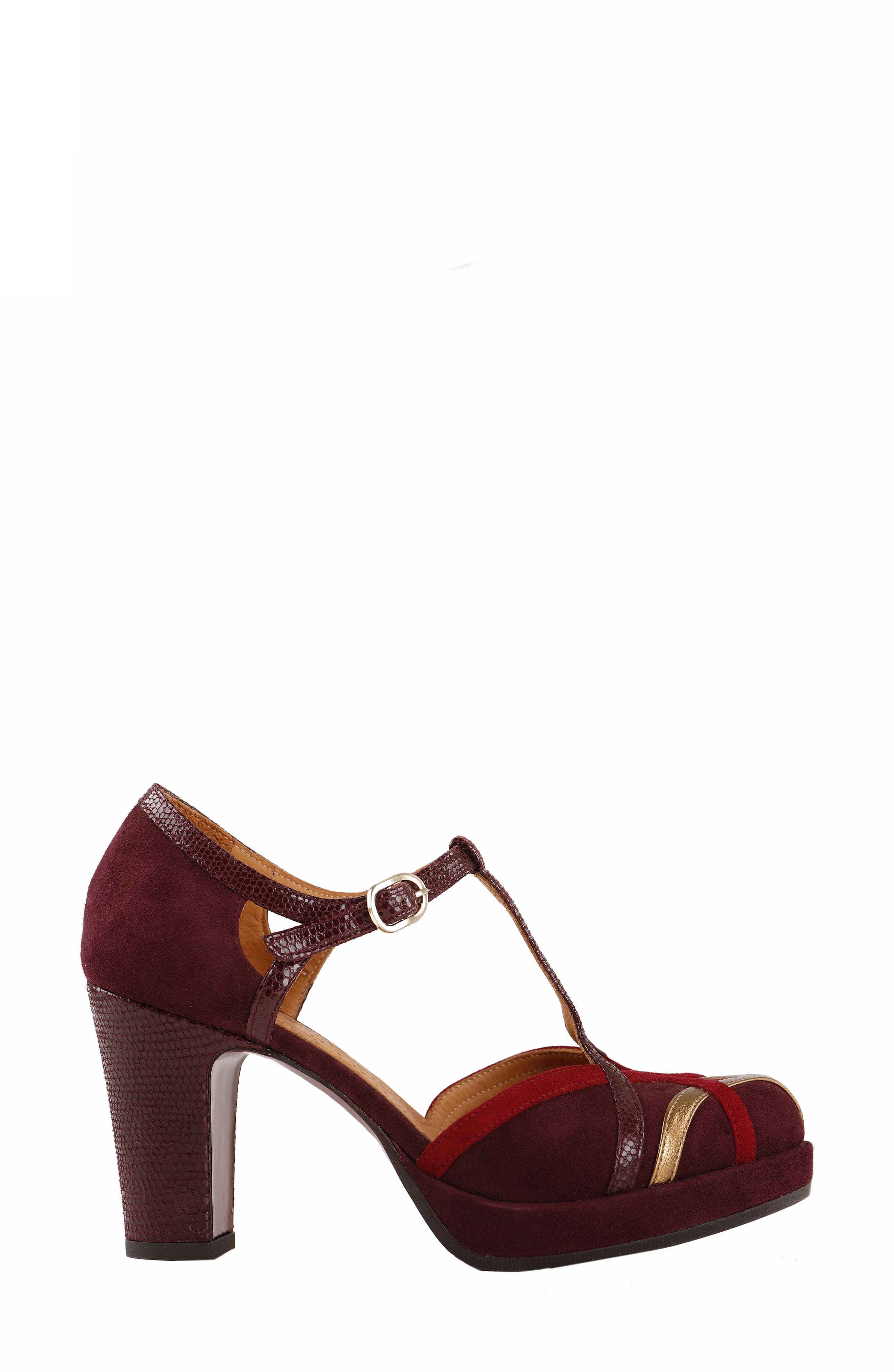 Chie Mihara T-Strap Platform Pump, Alternate, color, 