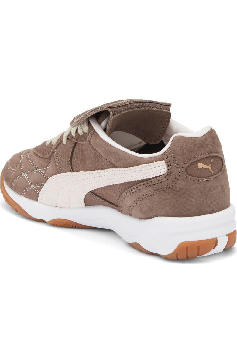 PUMA King Indoor Sneaker, Alternate, color, Flat Bronze/ Puma White