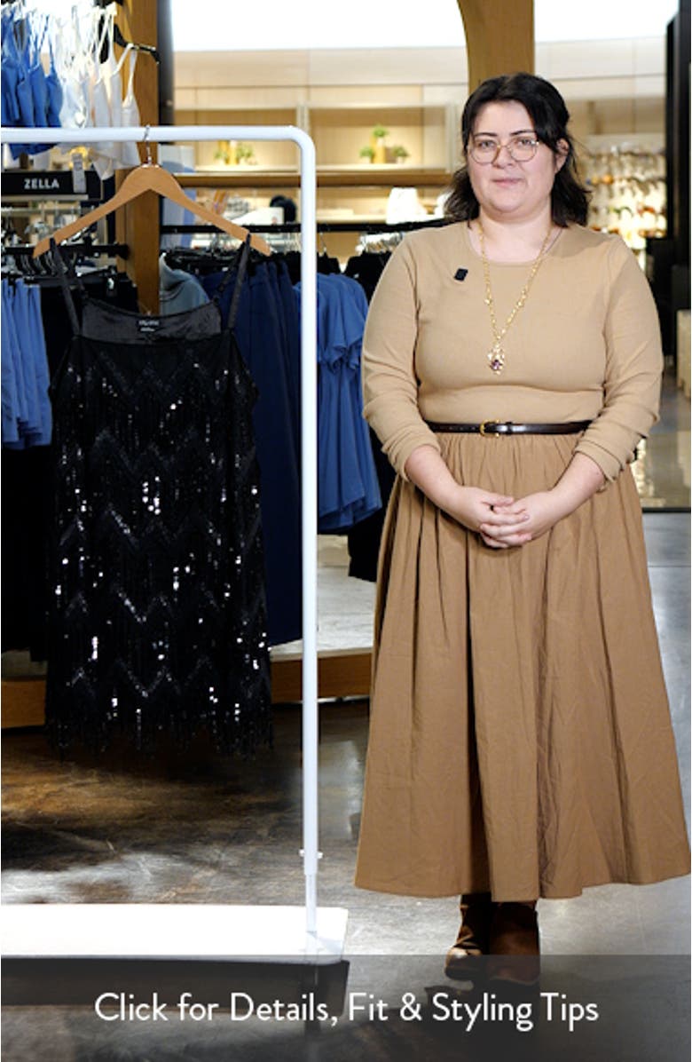 Sequin Fever Fringe Minidress, sales video thumbnail