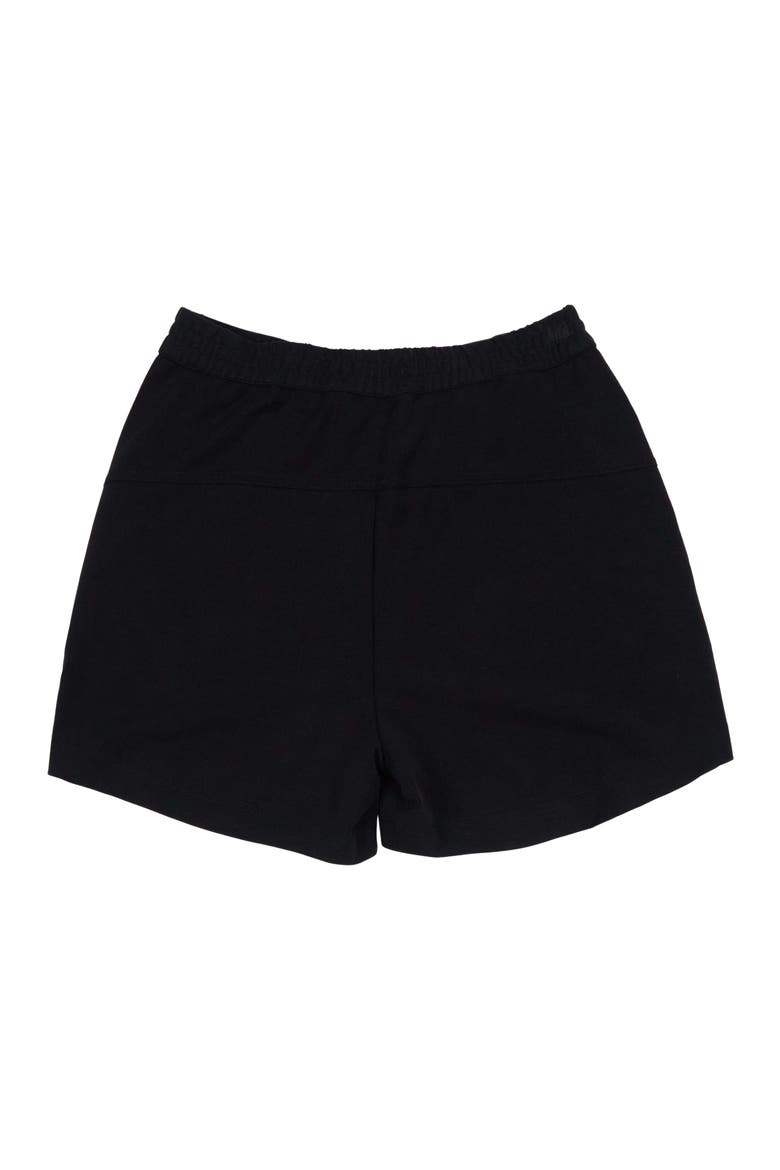 Womens Drawstring Short, Alternate, color, VERY BLACK