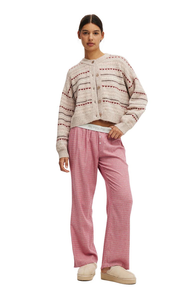 COTTON ON BODY Women's Button Up Cardigan, Alternate, color, All Spice Chill Girl