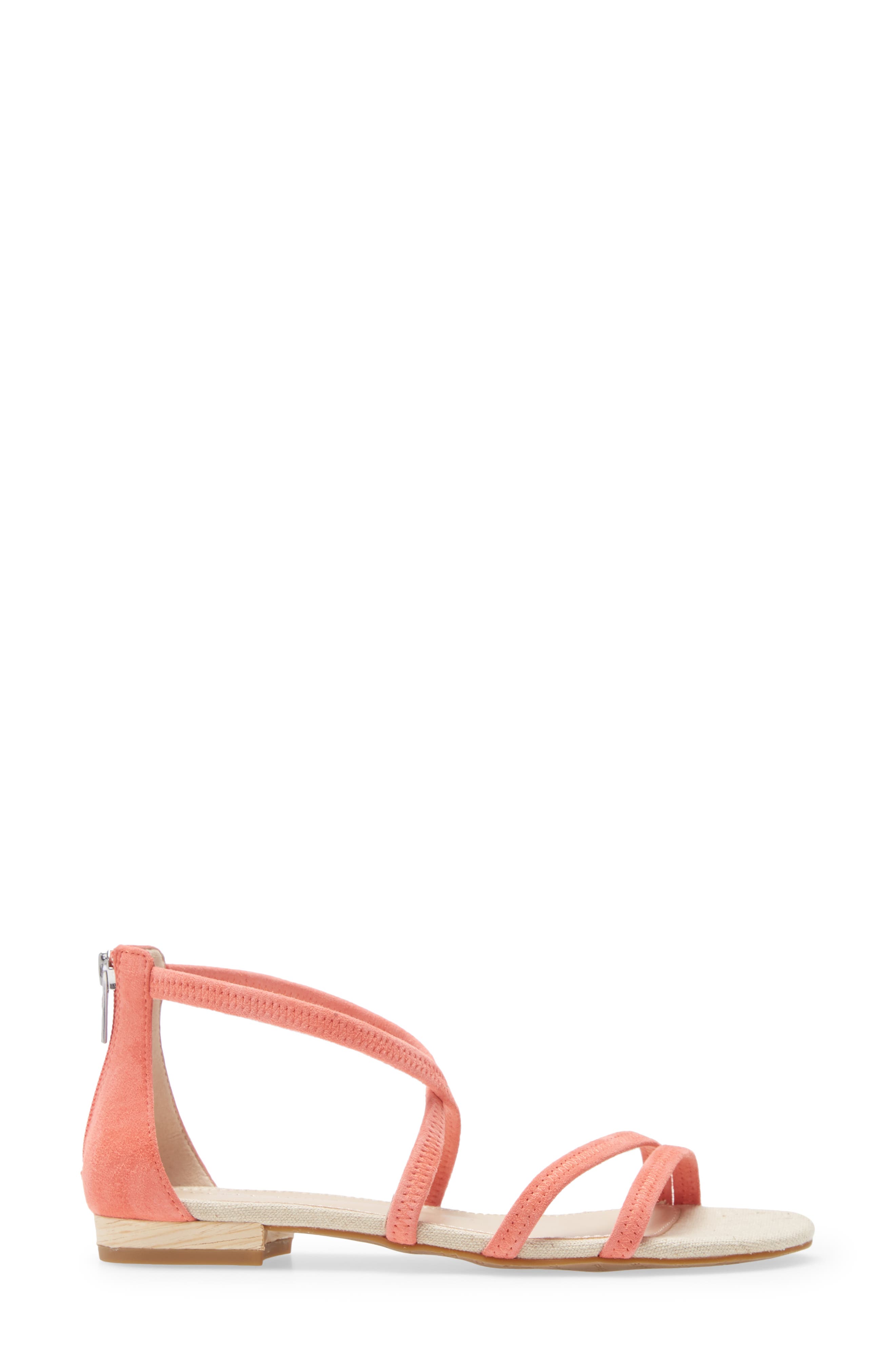 Barnes Strappy Sandal, Alternate, color, LIGHT CORAL