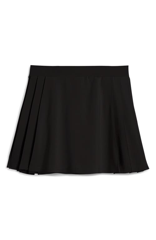 Puma Pleated Miniskirt In Black