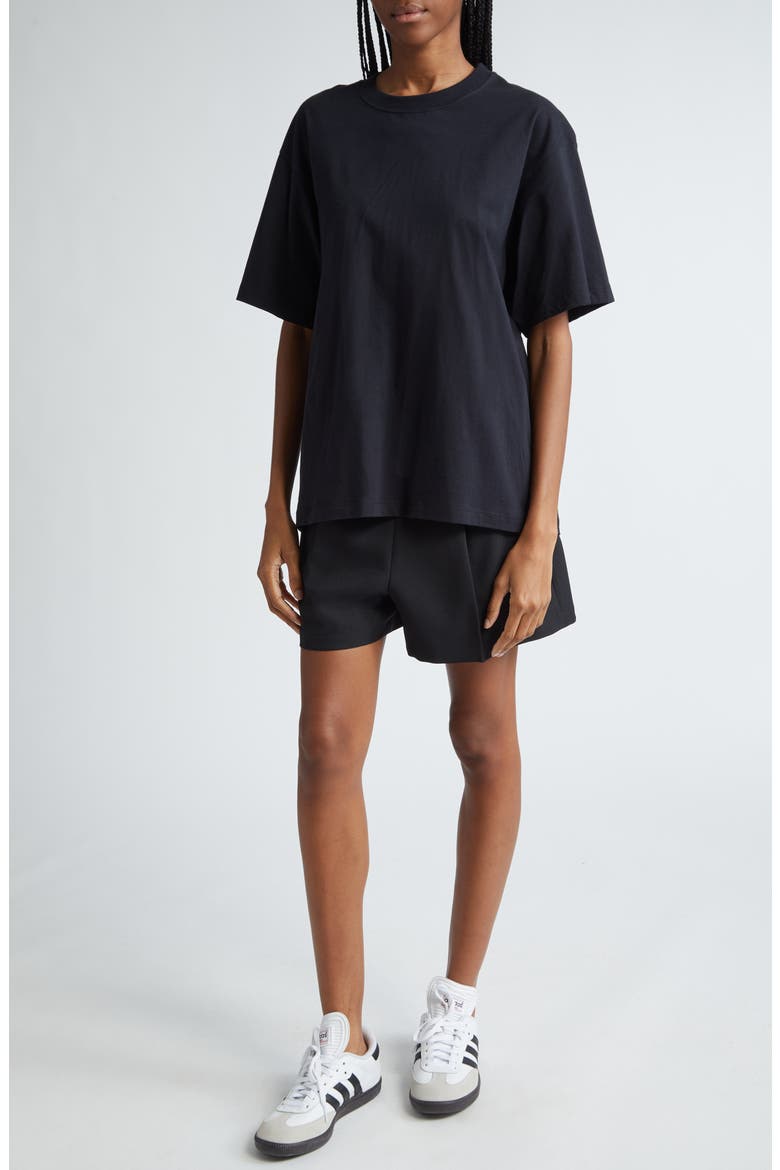 Back Logo Organic Cotton Graphic T-Shirt, Alternate, color, BLACK