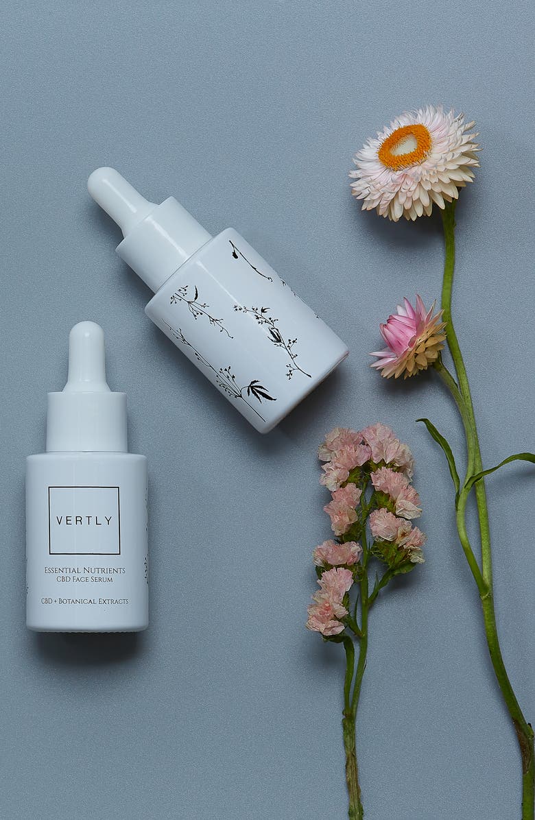 Vertly Essential Nutrients CBD Face Serum, Alternate, color, 