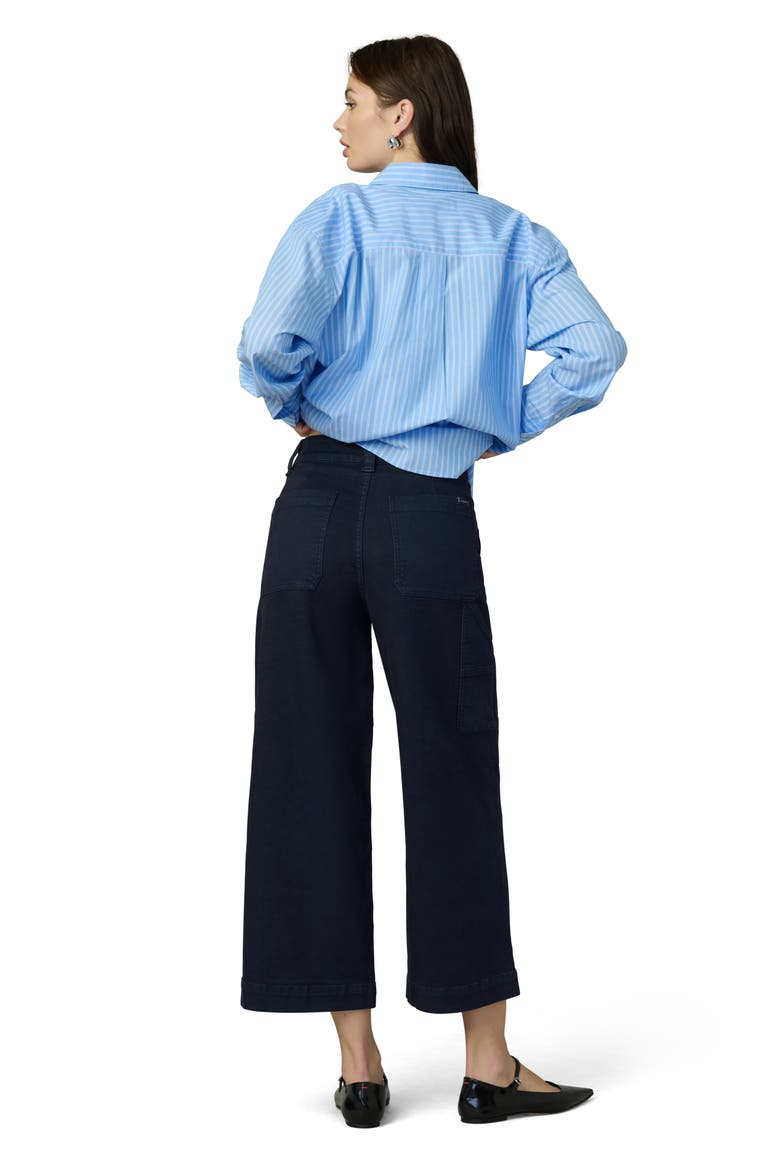 The Chloe Utility Wide Leg Jeans, Alternate, color, NIGHT SKY
