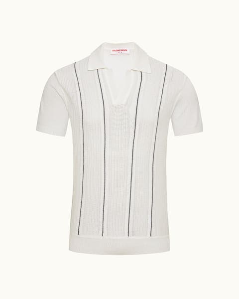 Horton Silk Tailored-Fit Polo Shirt