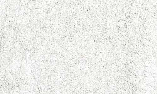 Vcny Home Scalloped Cotton Bath Rug In White