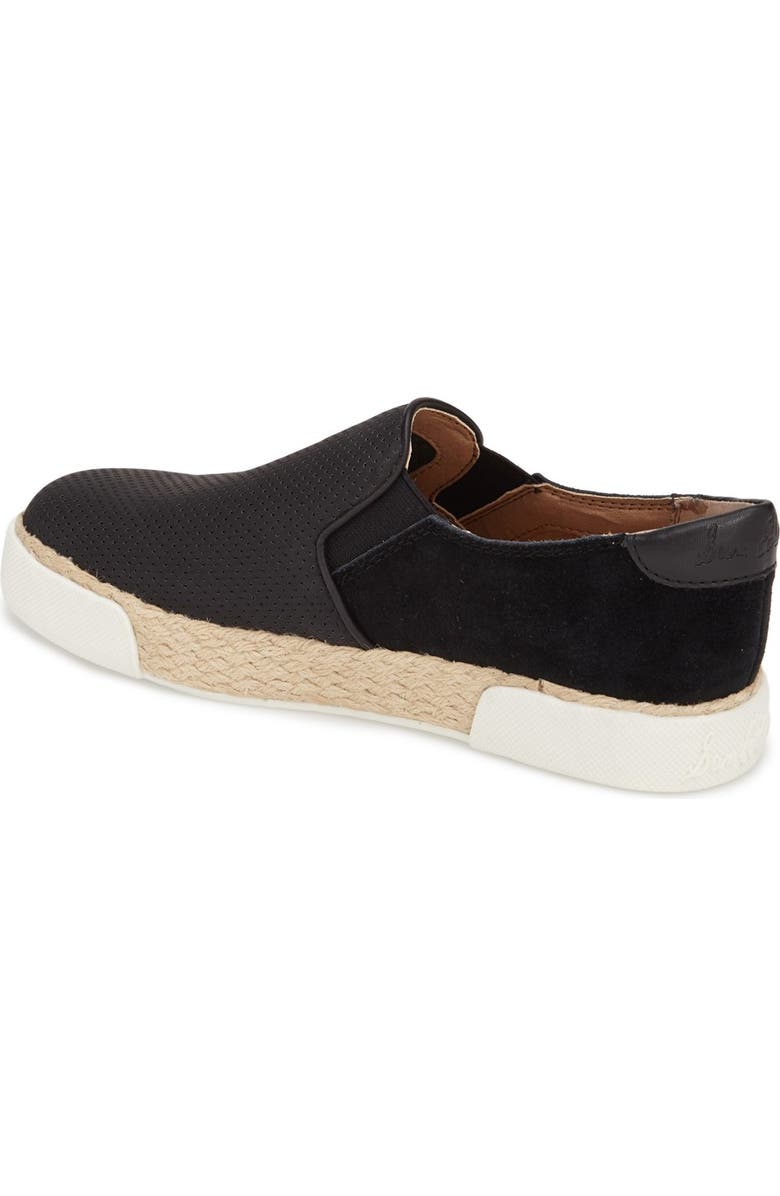 Sam Edelman 'Banks' Perforated Slip-On Sneaker, Alternate, color,