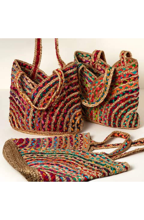 Repurposed Sari Carry-all Bag