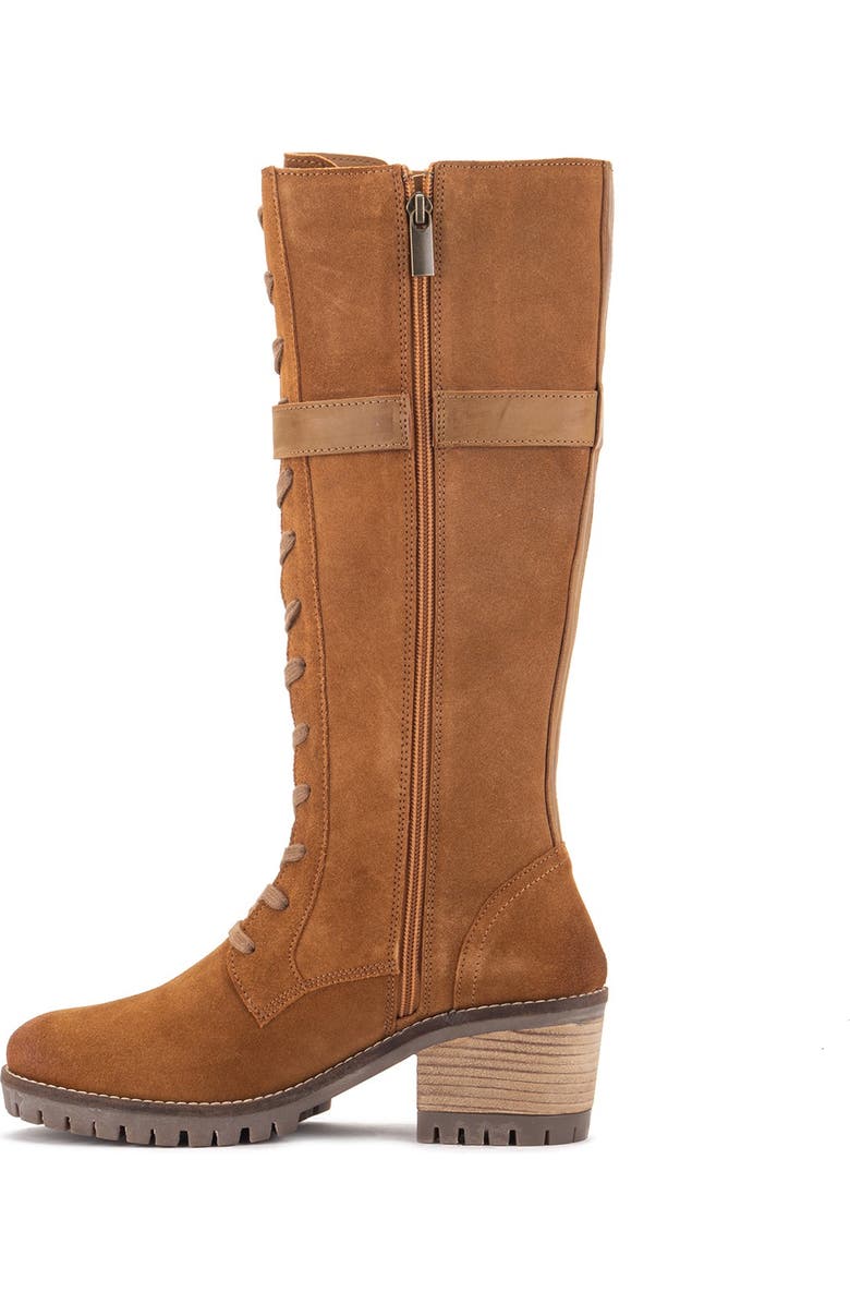 VINTAGE FOUNDRY Naomi Suede Lace-Up Boot, Alternate, color, Tan