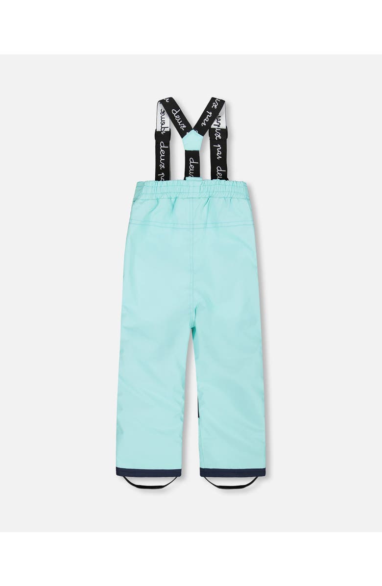 Deux par Deux Girl Two-Piece Chill Outerwear Set with Light Insulation, Alternate, color, Turquoise Blue