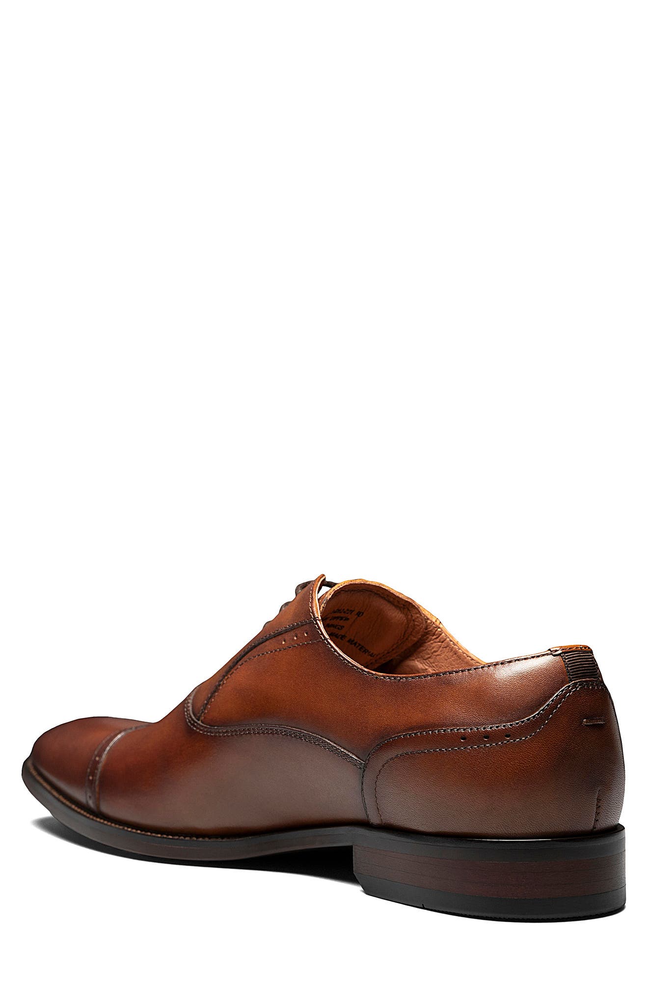 Florsheim Sorrento Cap Toe Oxford, Alternate, color, Cognac