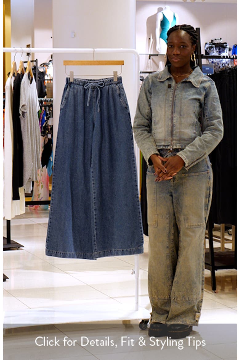 Levy Pull-On Wide Leg Jeans video