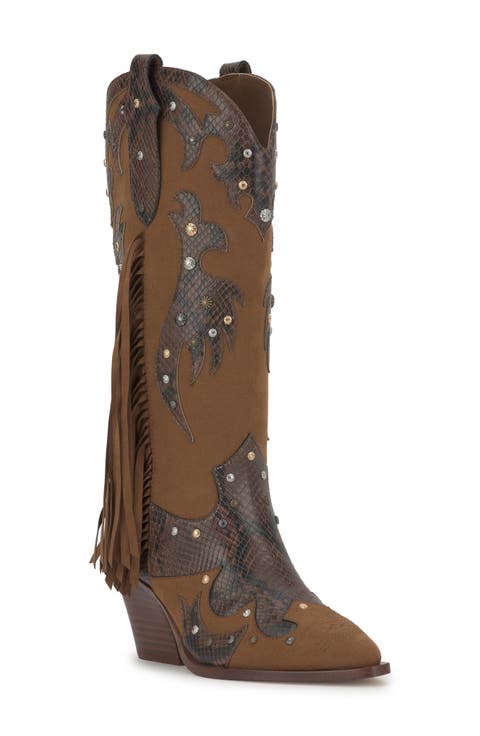 Piarin Pointed Toe Western Boot