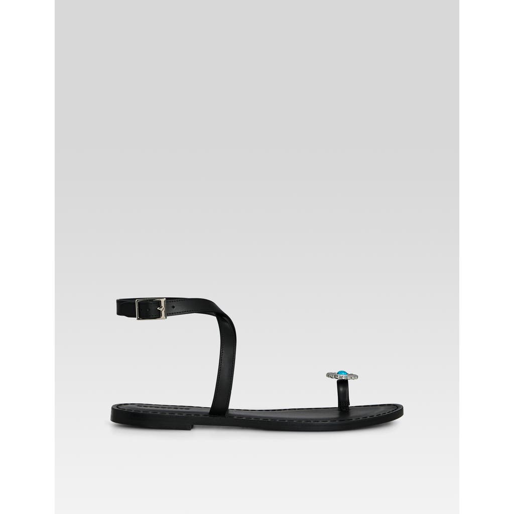 Retroféte Retrofête Grazia Sandal In Black/turquoise
