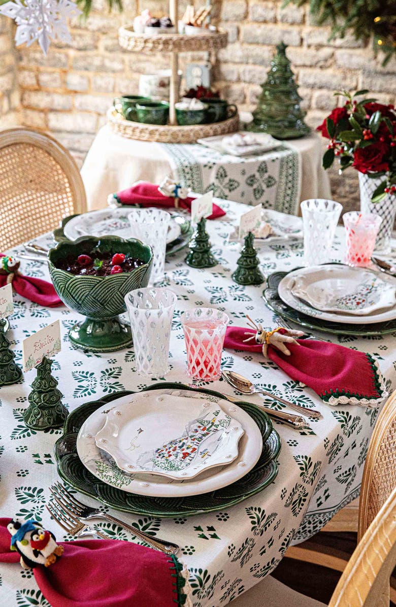 Juliska Le Panier Mystic Knot Charger Plate, Alternate, color, Basil