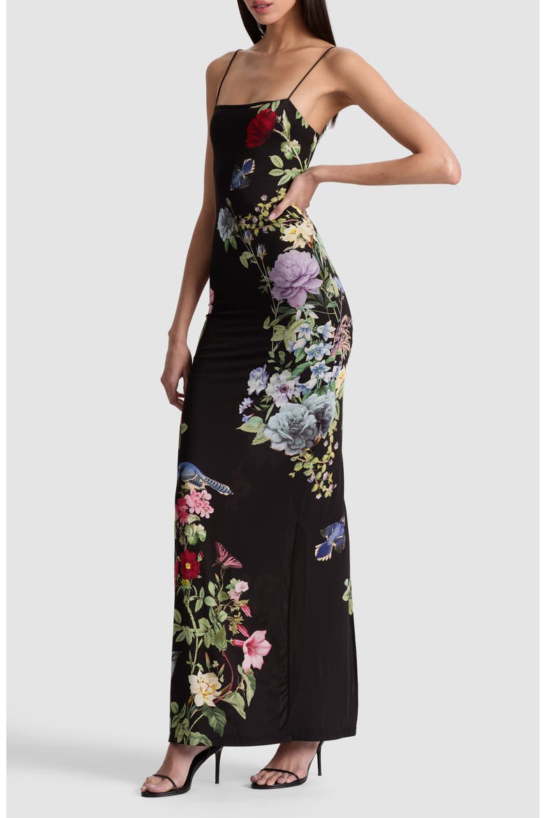 Fifi Floral Column Maxi Dress, Alternate, color, VENUS FLORAL