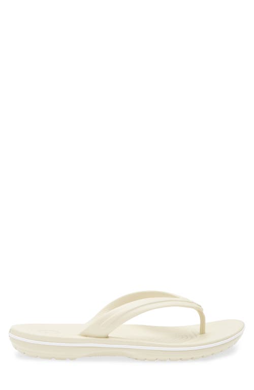 Crocs Crocband Flip Flop In Bone