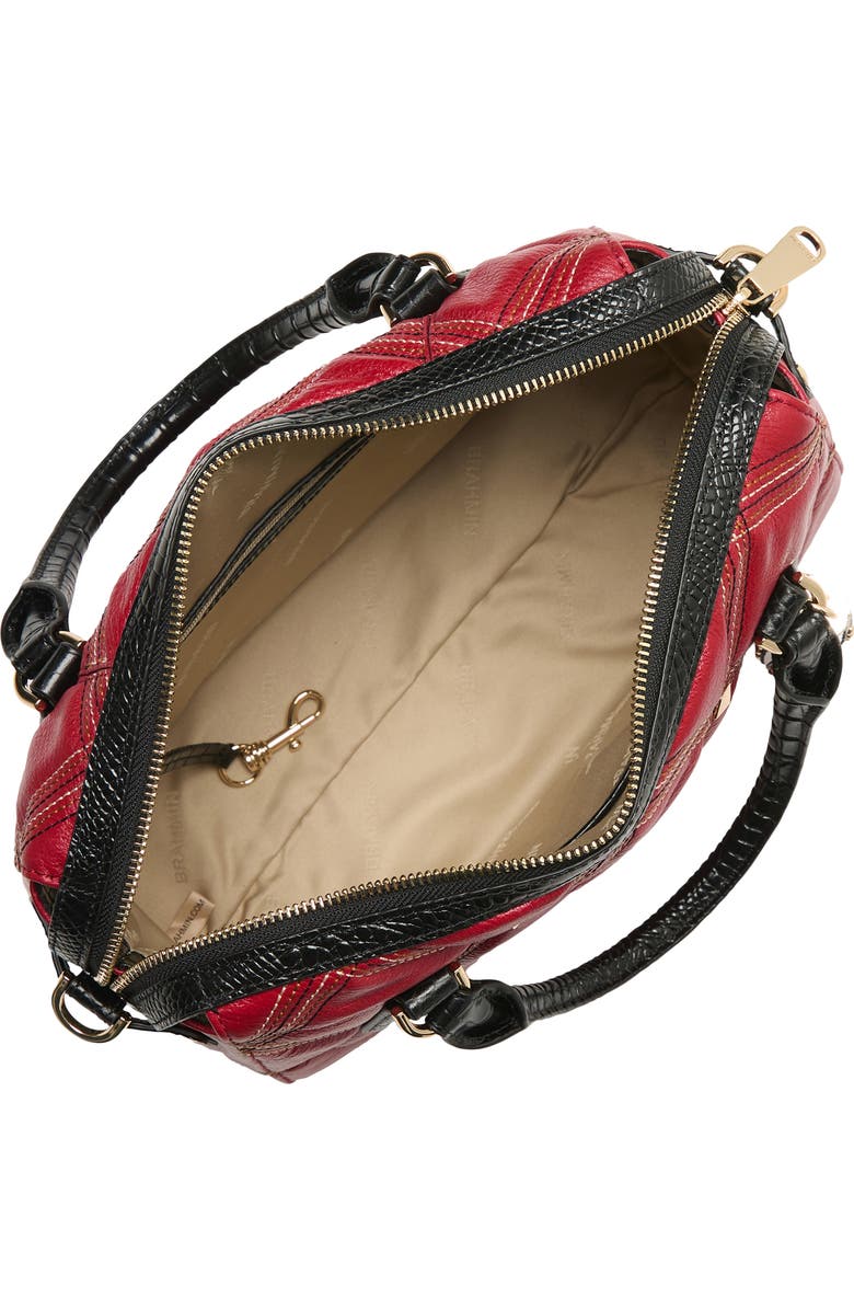 Brahmin Micaela Quilted Leather Satchel, Alternate, color,