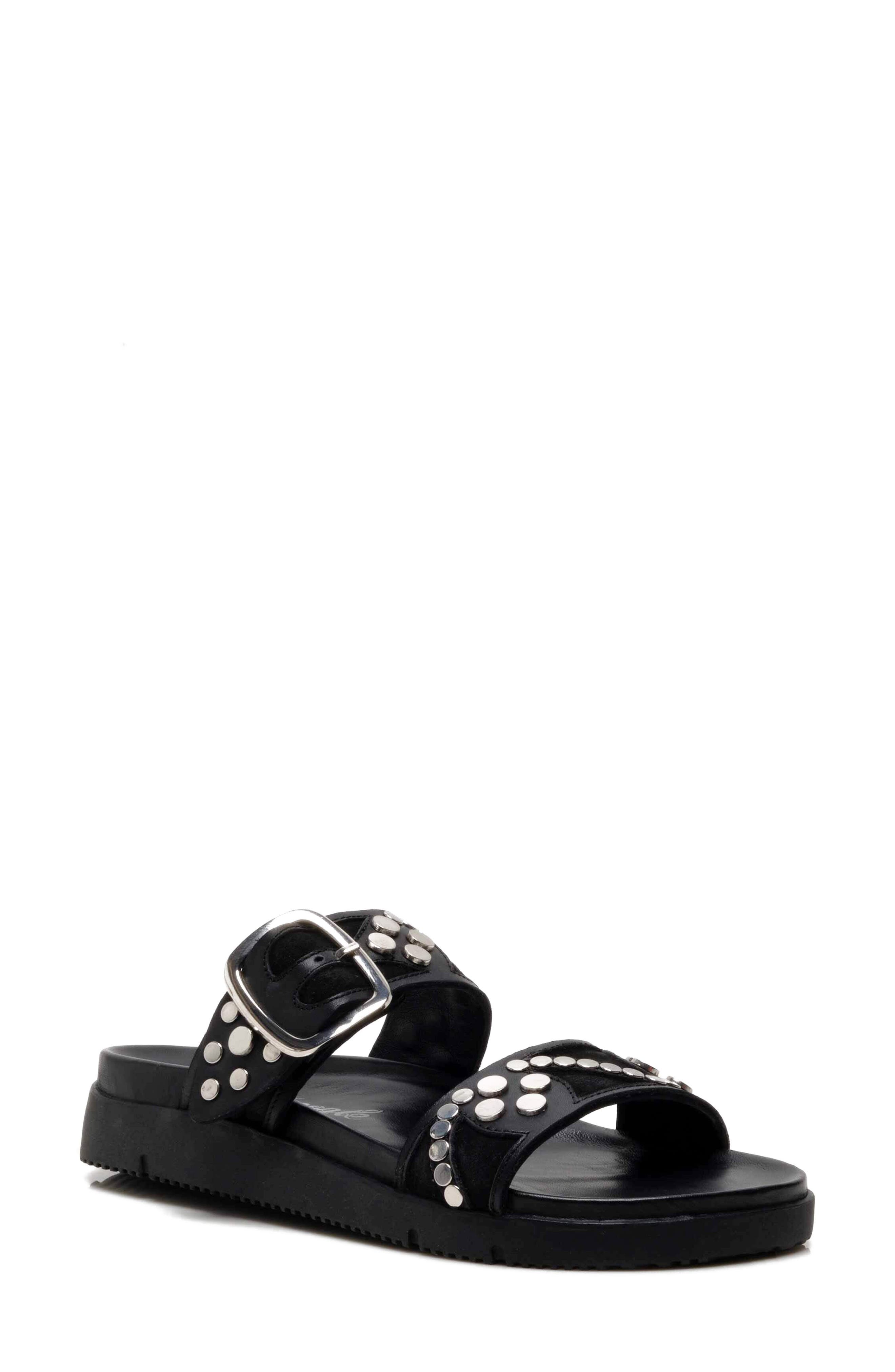 Free People Revelry Studded Slide Sandal, Main, color, 