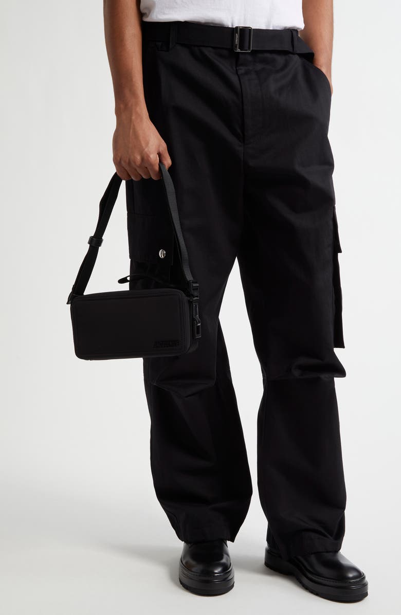 Jacquemus Le Cuerda Horizontal Leather Bag, Alternate, color,