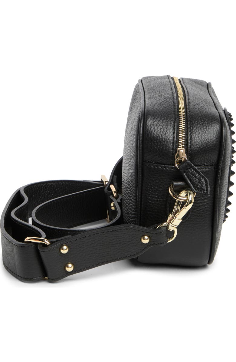 VALENTINO BY MARIO VALENTINO Mia Rock Stud Leather Crossbody Bag, Alternate, color,