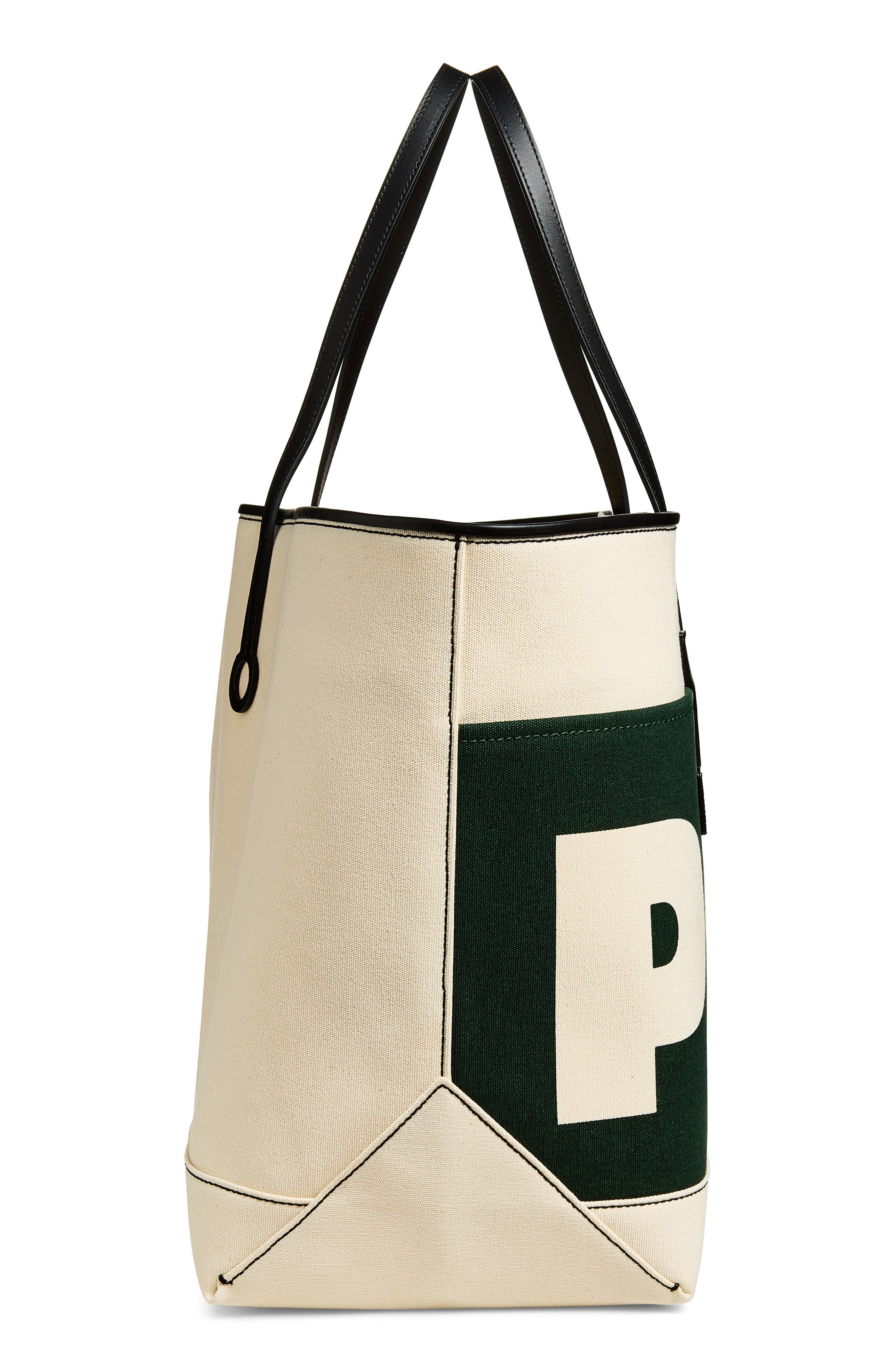 XL Anchor Tote, Alternate, color, GREEN/ NATURAL