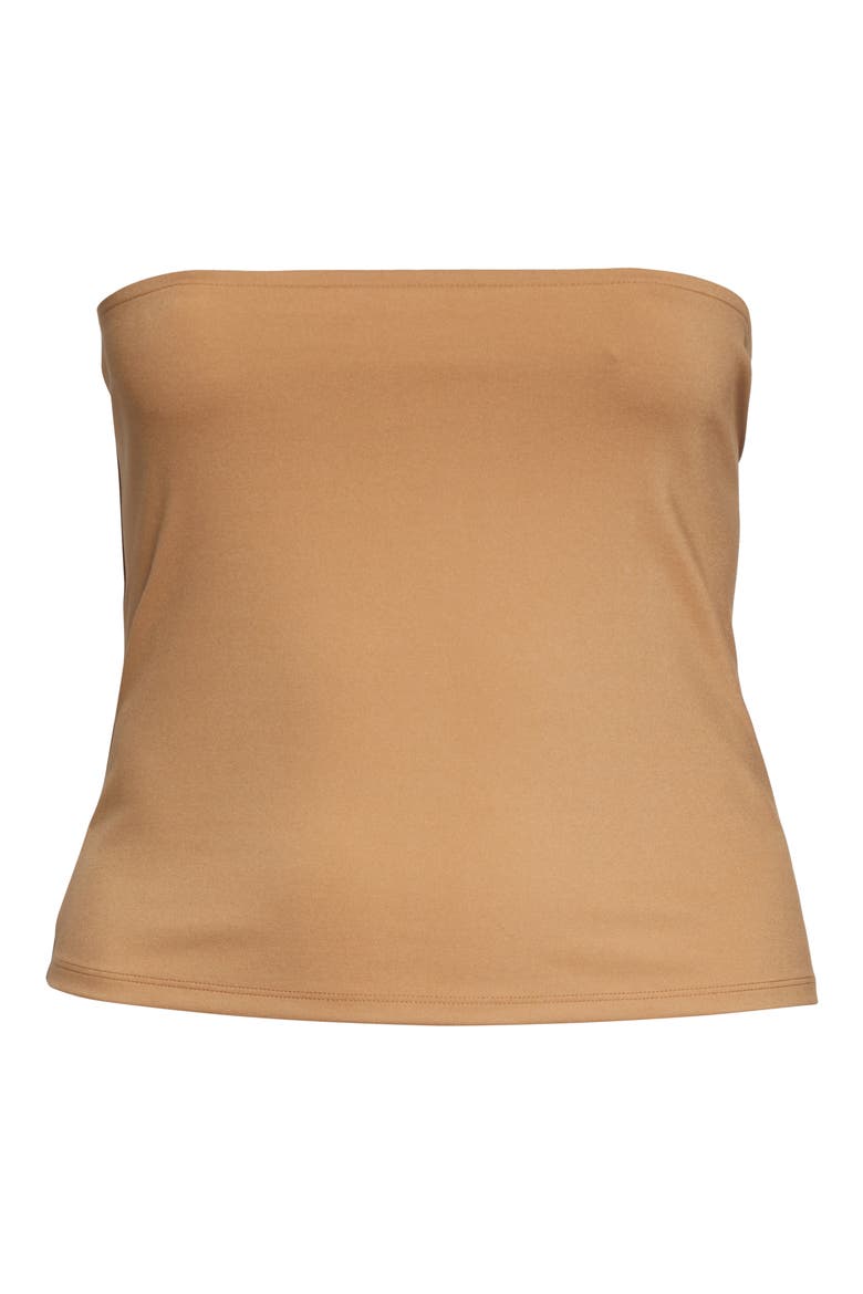 Jersey Tube Top, Alternate, color, TAN SMOKE