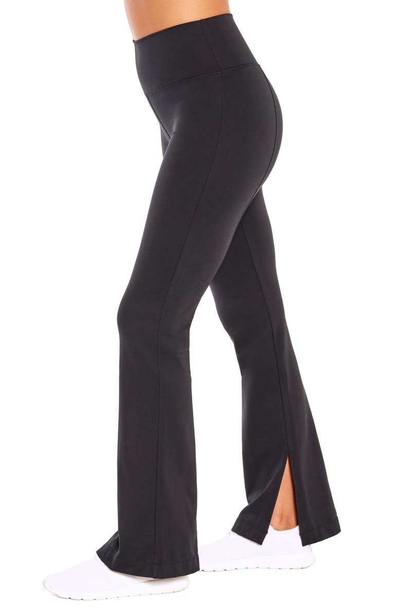 BALANCE COLLECTION Jia Slit Hem Bootcut Leggings, Alternate, color, 