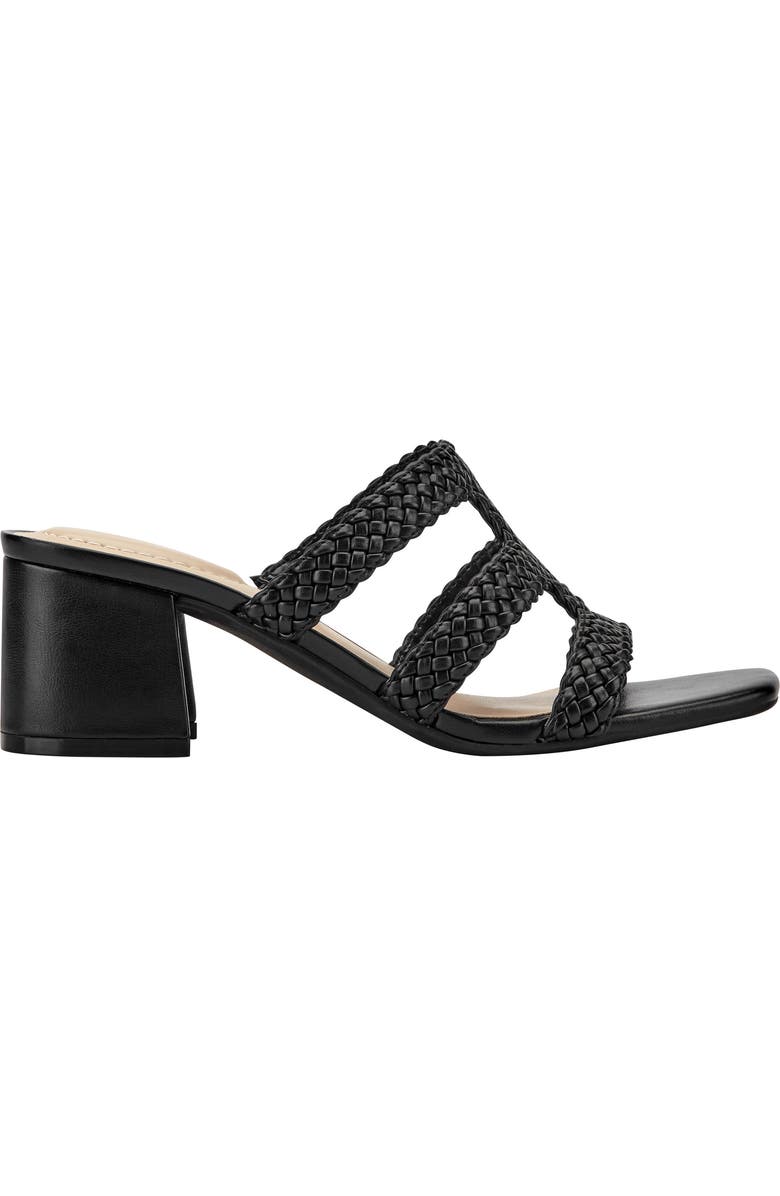 Bandolino Mumm Block Heel Sandal, Alternate, color, Black