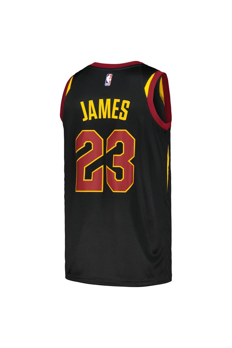 Nike Men's Nike LeBron James Black Cleveland Cavaliers Swingman