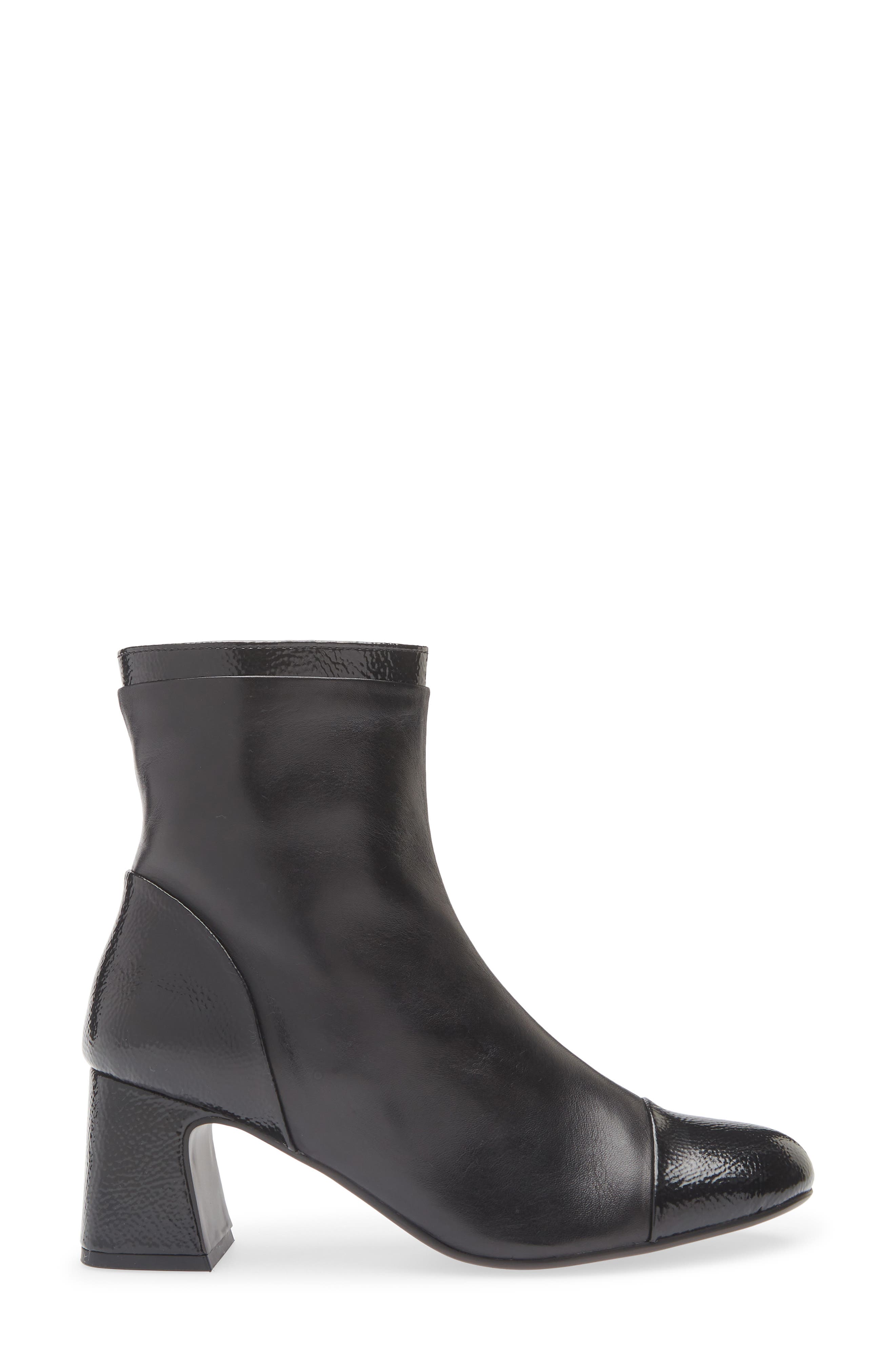 Regarde Le Ciel Mya Block Heel Bootie, Alternate, color, Twinkle/ Nappa Black