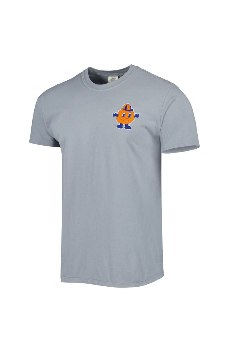 IMAGE ONE Men's Graphite Syracuse Orange Vault State Comfort T-Shirt, Alternate, color, Graphite