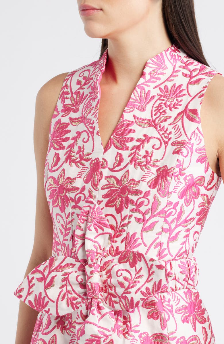 Lilly Pulitzer<sup>®</sup> Tazie Embroidered Sleeveless Dress, Alternate, color, Sun Shell Pink