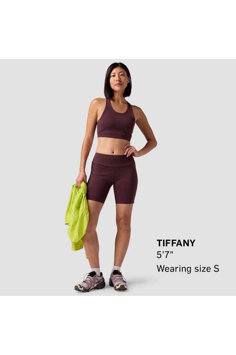 Destination Run Bike Short - Women's, Alternate, color, Jupiter