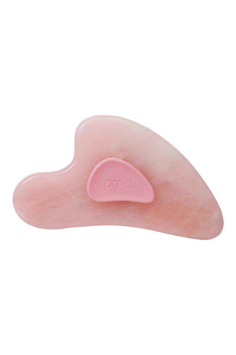 Gua Sha Rose Quartz Facial Tool, Main, color, ROSE QUARTZ