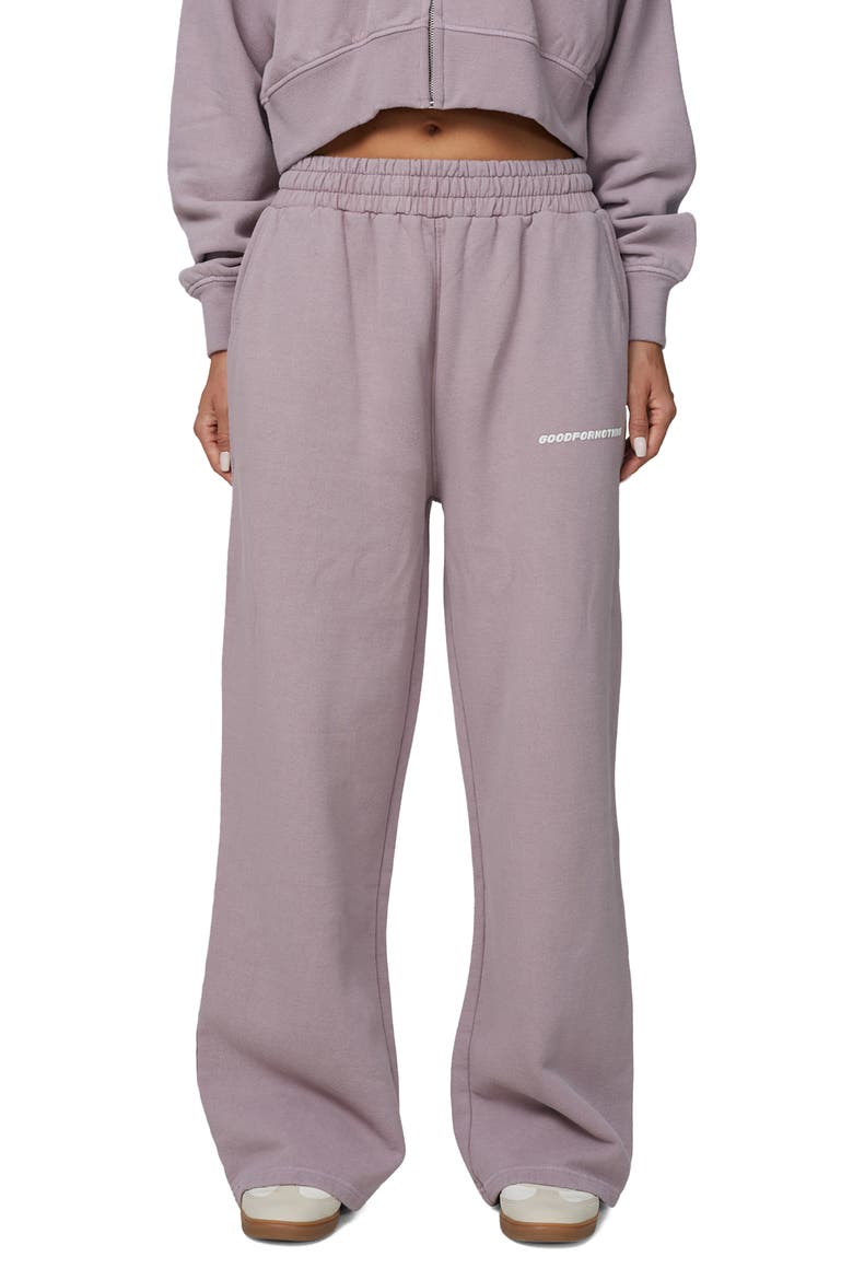 Vintage Tonal Baggy Jogger, Main, color, Pink