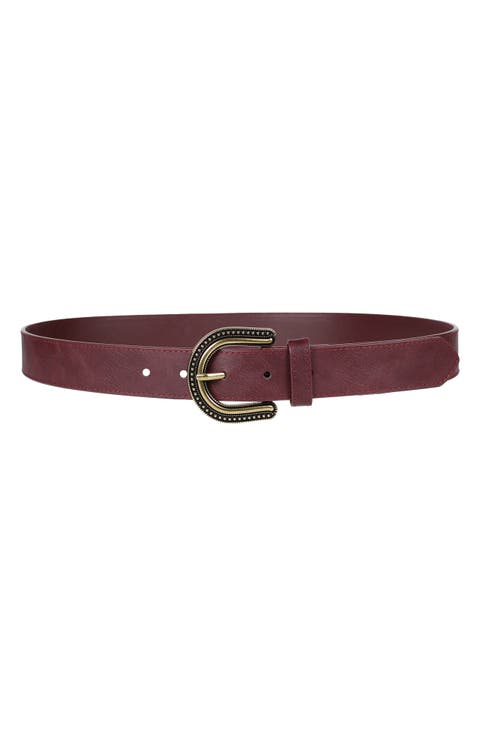 Western Buckle Belt