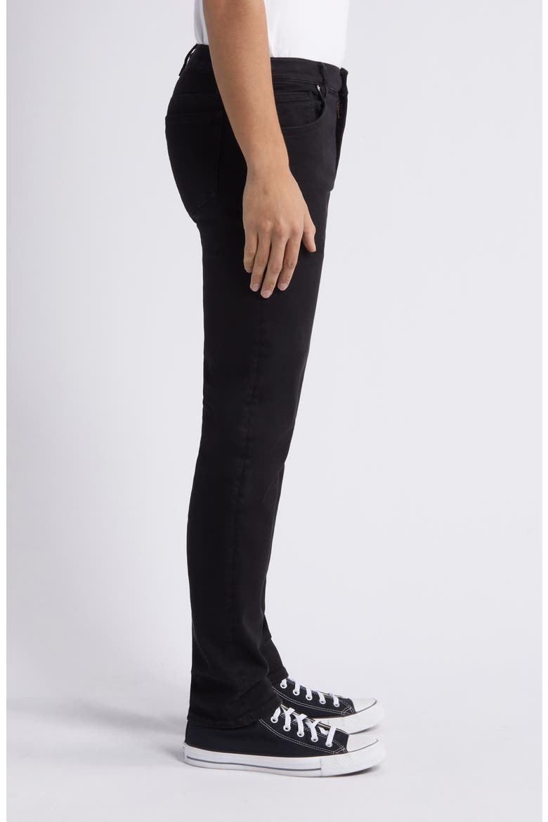 Jetset Modern Straight Leg Jeans, Alternate, color, BLACK