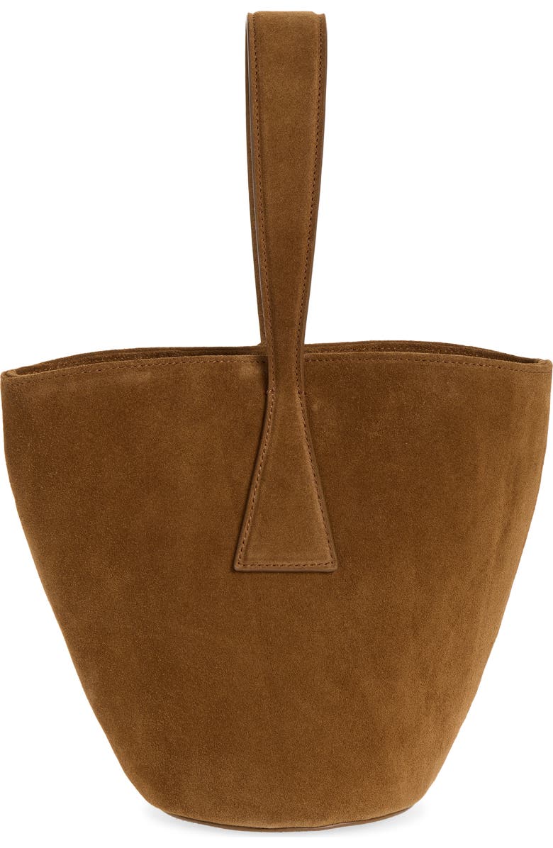 LIFFNER Suede Bucket Bag, Alternate, color, Light Brown